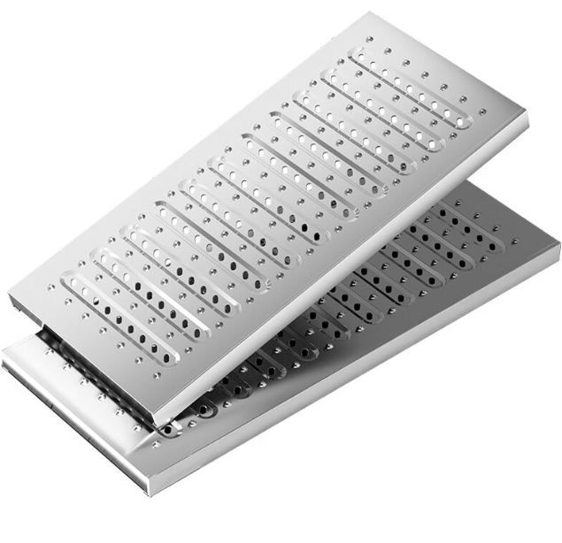 新会不锈钢沟盖板展示